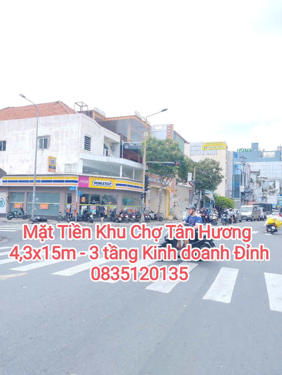 Hiếm MT Tân Hương, Tân PHú, 64m2, 3 tầng Kinh Doanh - Ảnh chính